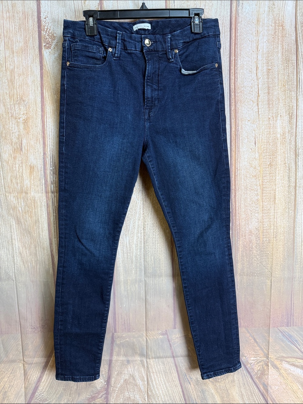 Good American Dark Indigo Skinny Jeans Size 14/32